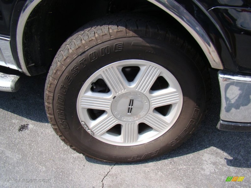 2008 Mark LT SuperCrew 4x4 - Black / Black/Dove Grey Piping photo #30