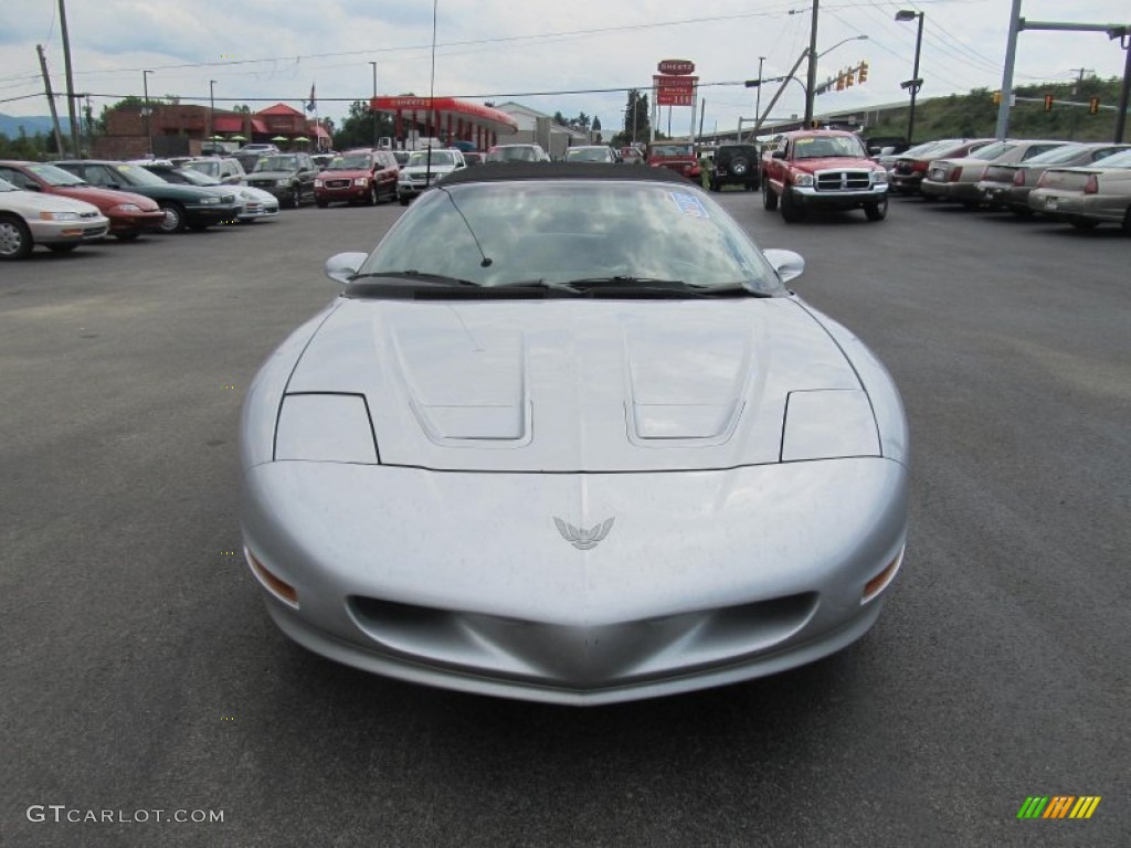 1995 Firebird Convertible - Bright Silver Metallic / Medium Gray photo #7