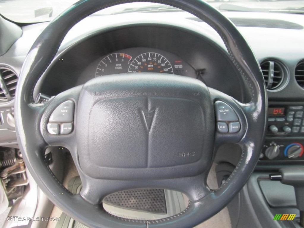 1995 Pontiac Firebird Convertible Medium Gray Steering Wheel Photo #69361741