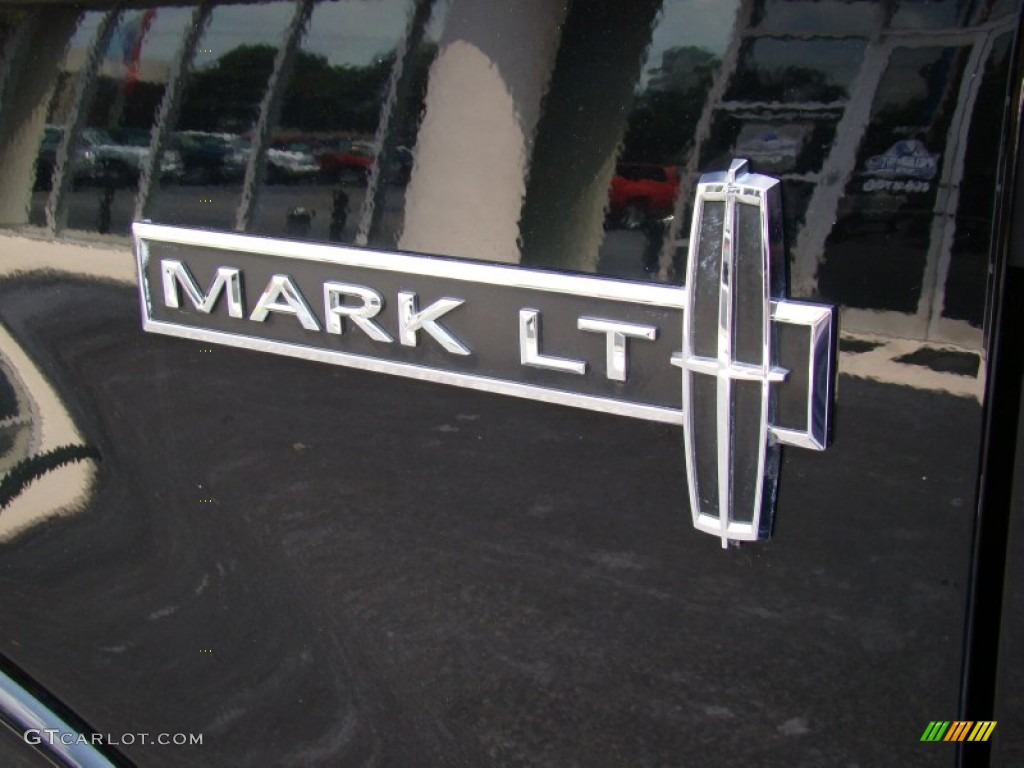 2008 Mark LT SuperCrew 4x4 - Black / Black/Dove Grey Piping photo #38