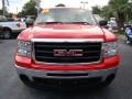 2009 Fire Red GMC Sierra 1500 SLE Extended Cab  photo #3