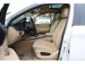 Sand Beige Nevada Leather Front Seat Photo for 2009 BMW X6 #69362332