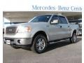 2006 Silver Metallic Ford F150 Lariat SuperCrew 4x4  photo #1