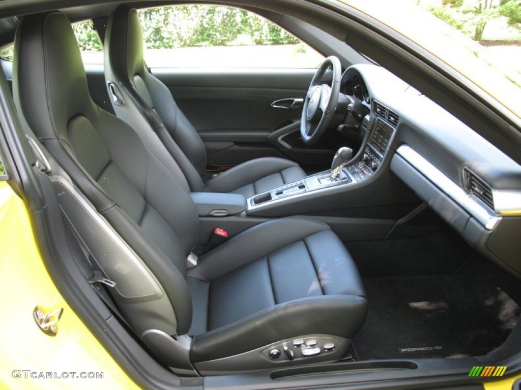 Black Interior 2012 Porsche New 911 Carrera S Coupe Photo #69362650