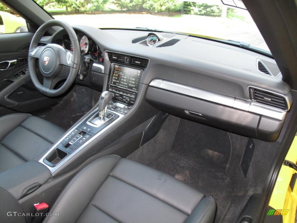 2012 Porsche New 911 Carrera S Coupe Black Dashboard Photo #69362674
