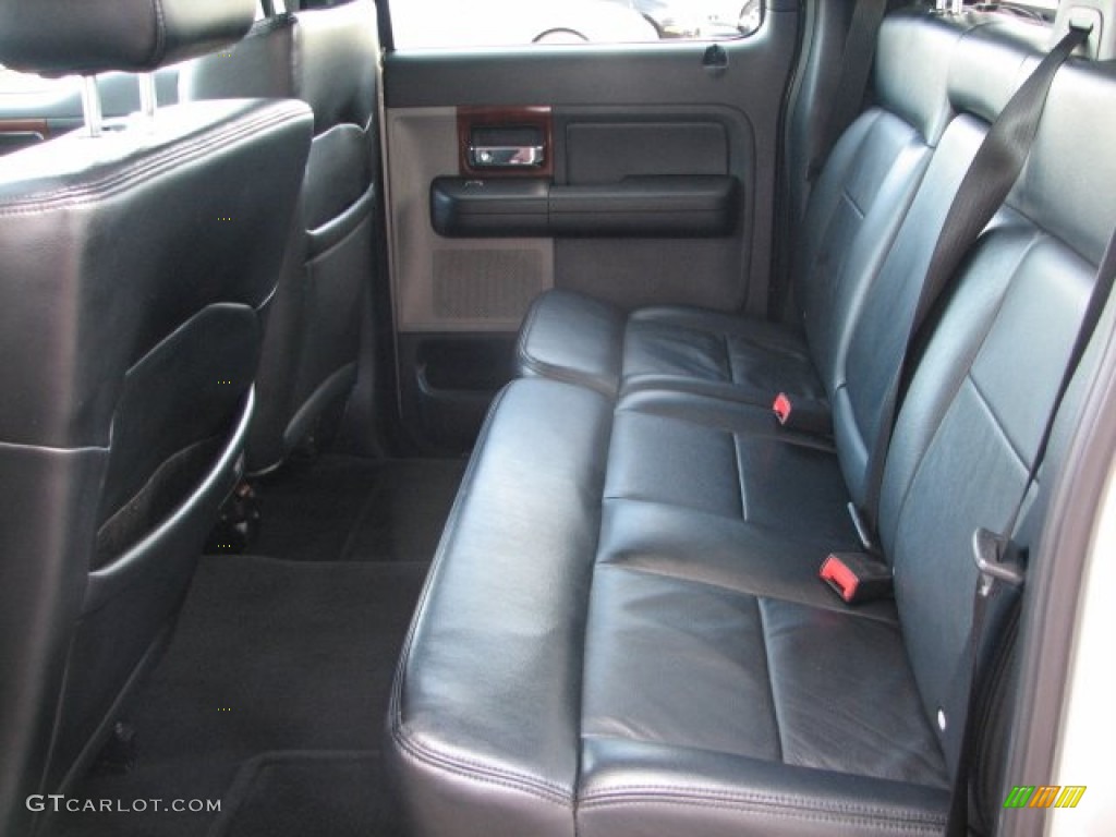 2006 F150 Lariat SuperCrew 4x4 - Silver Metallic / Black photo #10