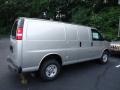 2013 Sheer Silver Metallic Chevrolet Express 2500 Cargo Van  photo #4