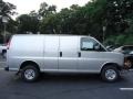 2013 Sheer Silver Metallic Chevrolet Express 2500 Cargo Van  photo #5