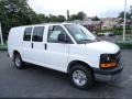 Summit White 2013 Chevrolet Express 2500 Cargo Van Exterior