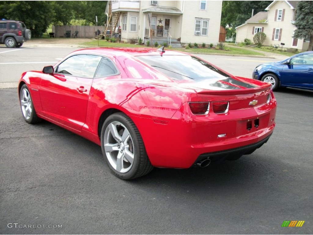 2011 Camaro SS/RS Coupe - Victory Red / Gray photo #7