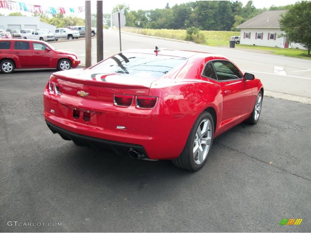 2011 Camaro SS/RS Coupe - Victory Red / Gray photo #9