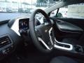 Jet Black/Ceramic White Accents 2013 Chevrolet Volt Standard Volt Model Steering Wheel