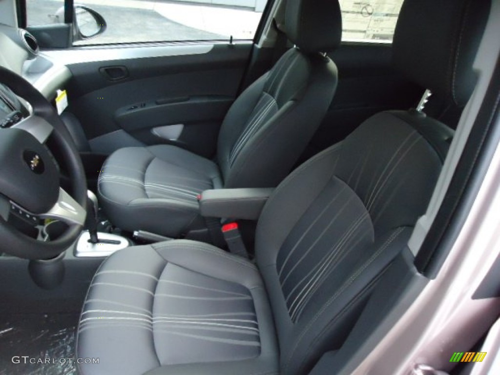 Silver/Silver Interior 2013 Chevrolet Spark LT Photo #69364099