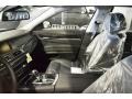 Black 2013 BMW 7 Series 740Li Sedan Interior Color