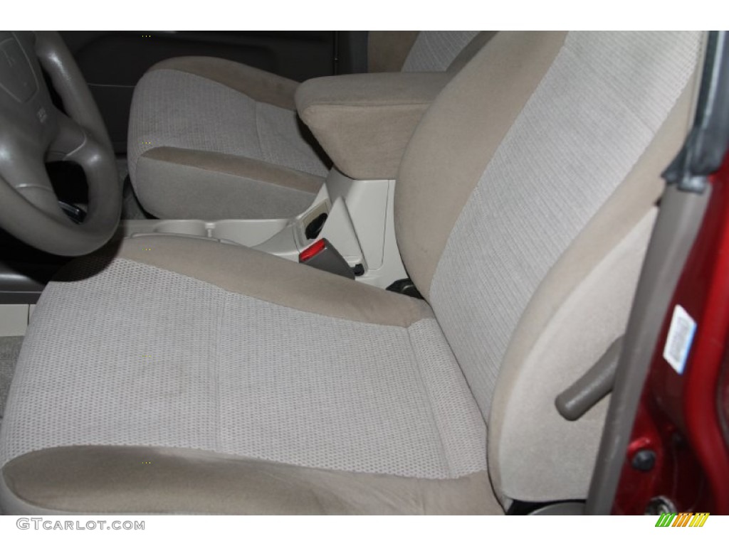 2003 Montero Sport ES - Cambridge Red Pearl / Gray photo #7