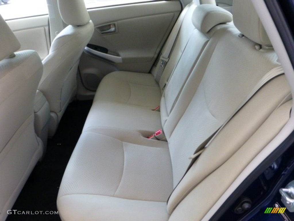 2012 Prius 3rd Gen Two Hybrid - Nautical Blue Metallic / Bisque photo #9