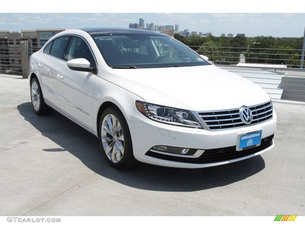 Candy White 2013 Volkswagen CC VR6 4Motion Executive Exterior Photo #69366610