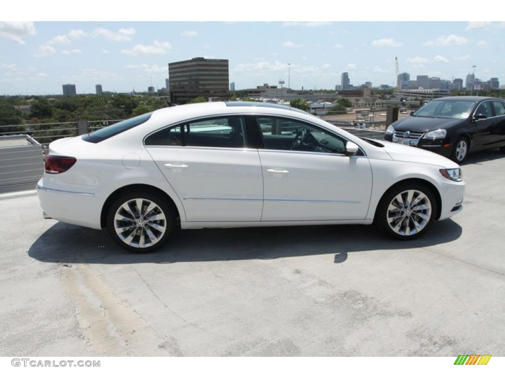 Candy White 2013 Volkswagen CC VR6 4Motion Executive Exterior Photo #69366679
