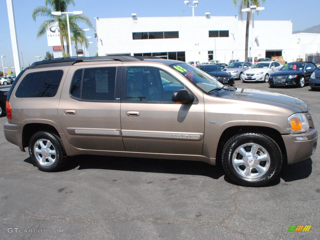 Sandalwood Metallic 2003 GMC Envoy XL SLT 4x4 Exterior Photo #69366814