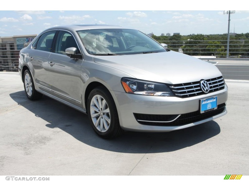 2013 Passat 2.5L SEL - Tungsten Silver Metallic / Titan Black photo #1