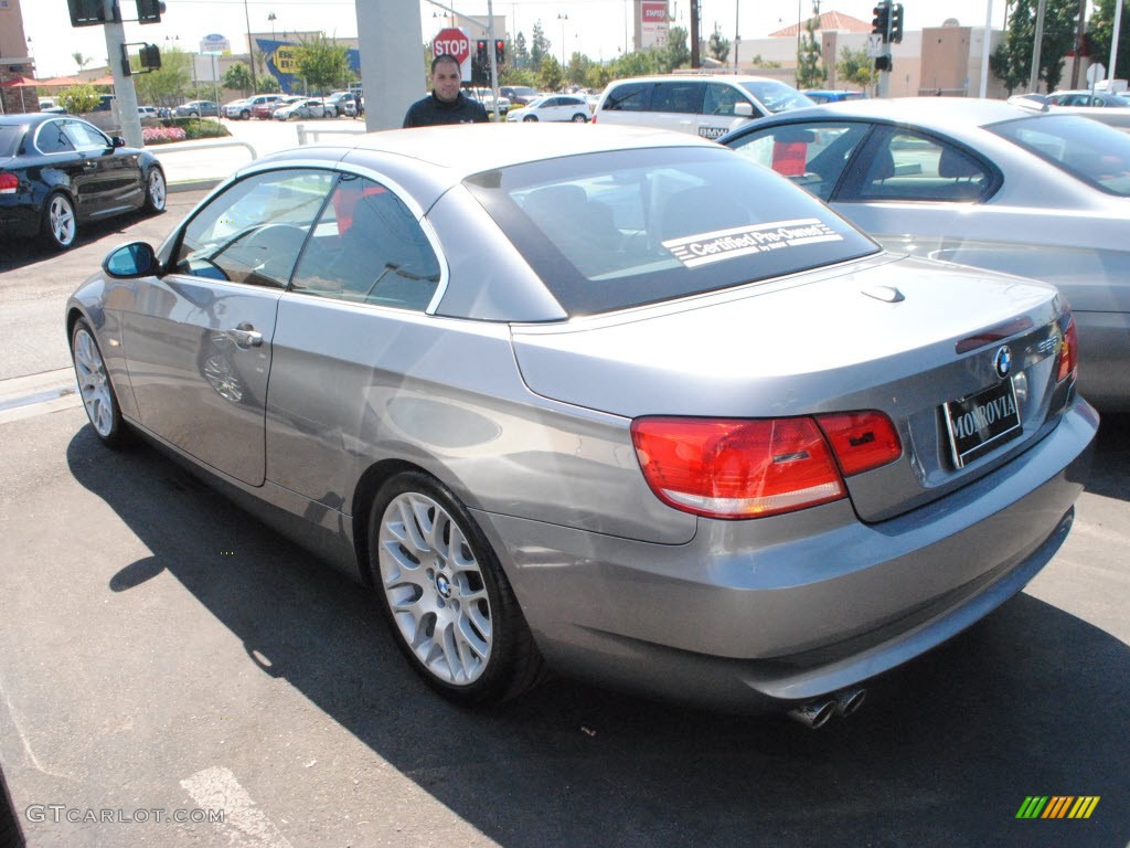 2009 3 Series 328i Convertible - Space Grey Metallic / Black photo #10