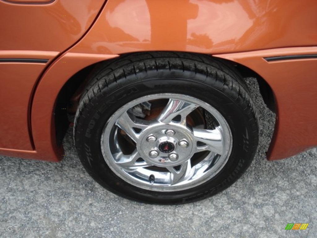 2004 Grand Am GT Sedan - Fusion Orange Metallic / Dark Pewter photo #9