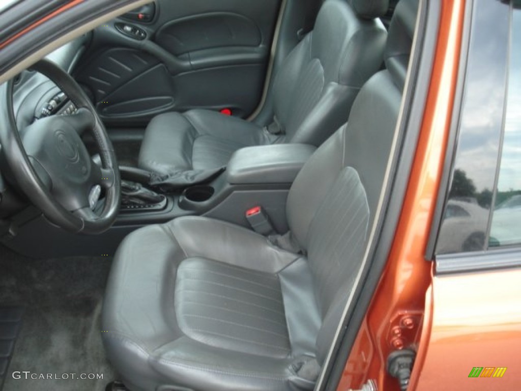 2004 Grand Am GT Sedan - Fusion Orange Metallic / Dark Pewter photo #11