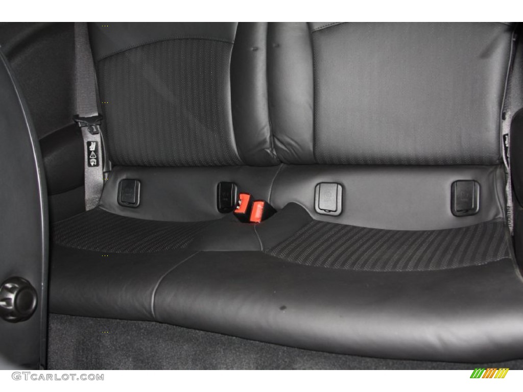 Punch Carbon Black Leather Interior 2009 Mini Cooper S Hardtop Photo #69367213