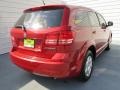 2009 Inferno Red Crystal Pearl Dodge Journey SE  photo #3