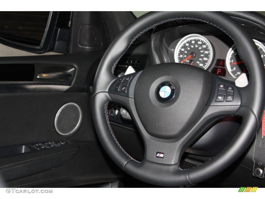 2012 BMW X6 M Standard X6 M Model Steering Wheel Photos