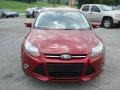 2013 Ruby Red Ford Focus Titanium Sedan  photo #3