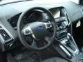 Charcoal Black 2013 Ford Focus Titanium Sedan Dashboard