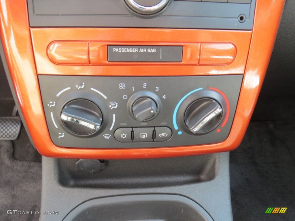 2007 Cobalt LT Coupe - Sunburst Orange Metallic / Gray photo #26