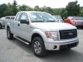 2012 Ingot Silver Metallic Ford F150 STX SuperCab 4x4  photo #2