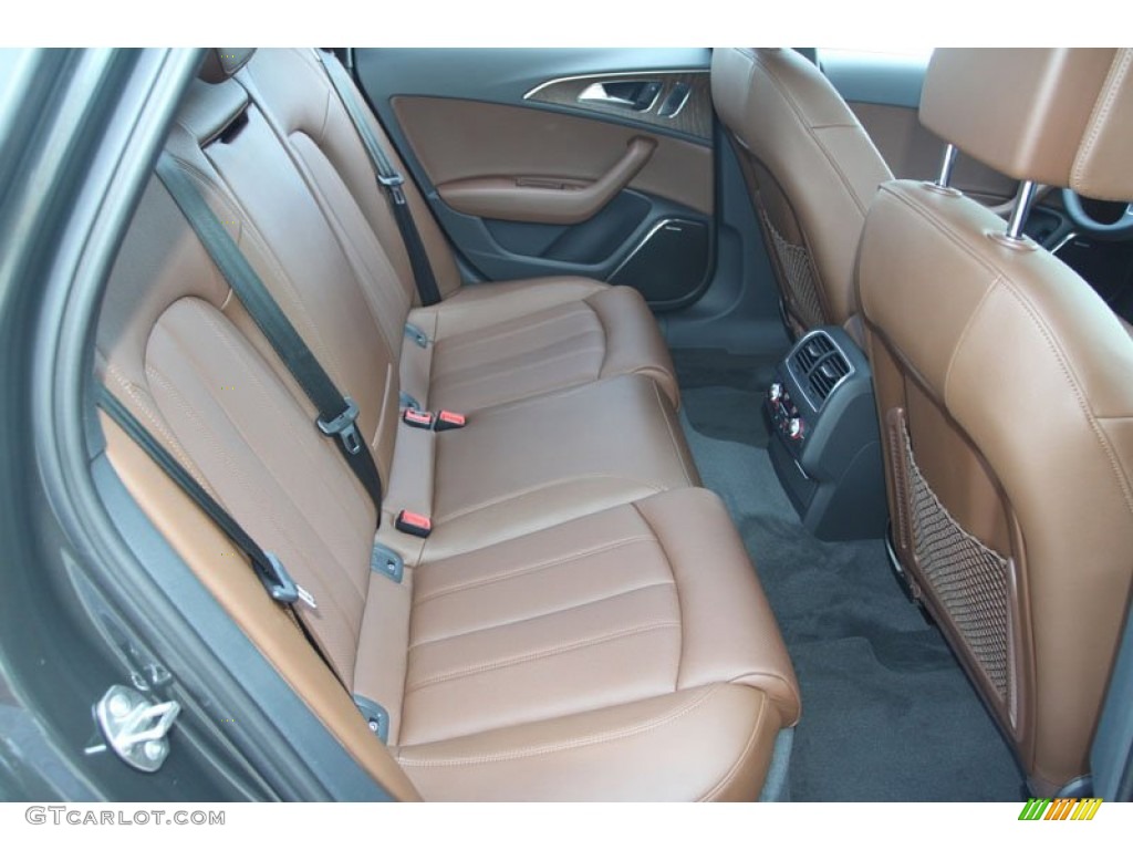 2013 Audi A6 3.0T quattro Sedan Rear Seat Photo #69369538