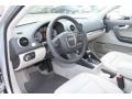 2013 Audi A3 Light Gray Interior Prime Interior Photo