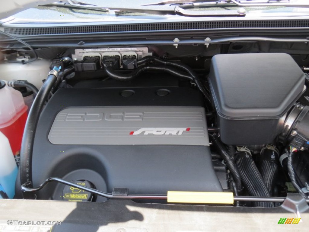 2013 Ford Edge Sport 3.7 Liter DOHC 24-Valve Ti-VCT V6 Engine Photo #69370273