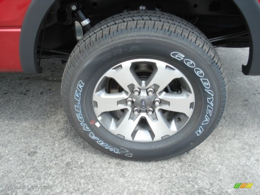 2012 Ford F150 FX4 SuperCab 4x4 Wheel Photo #69370318