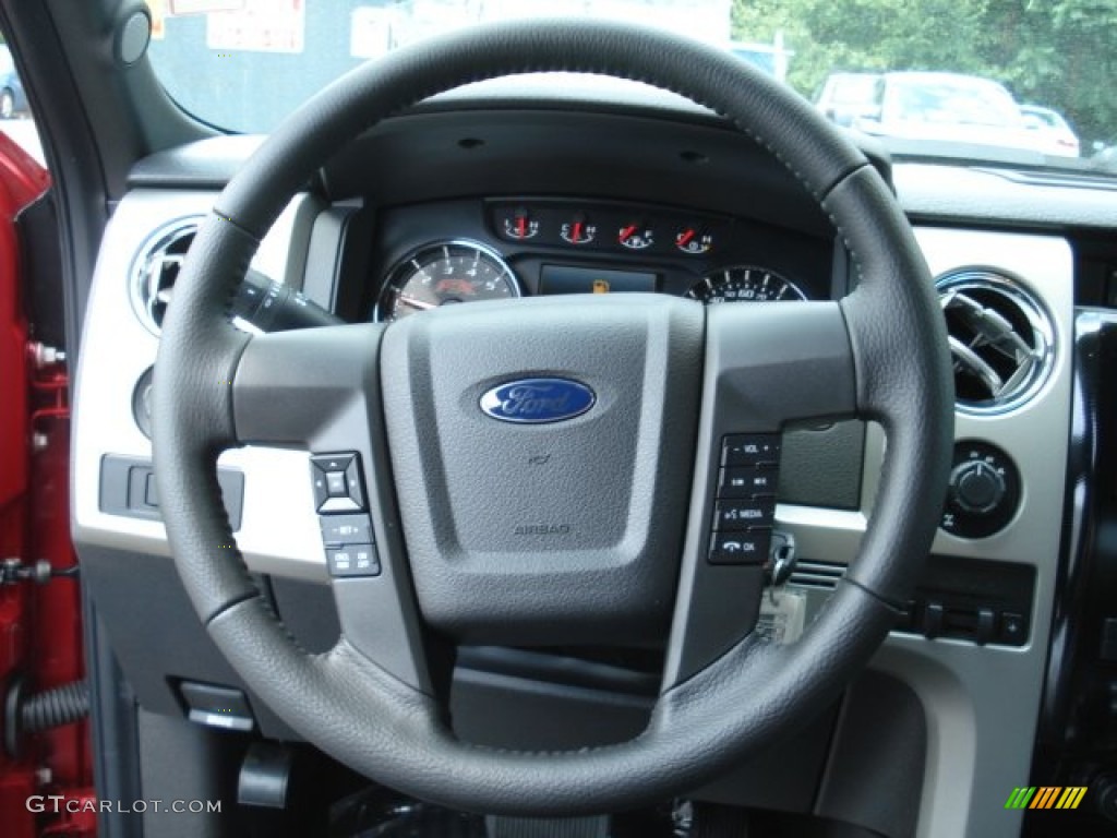 2012 Ford F150 FX4 SuperCab 4x4 Steering Wheel Photos