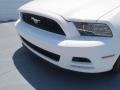 2013 Performance White Ford Mustang V6 Coupe  photo #9