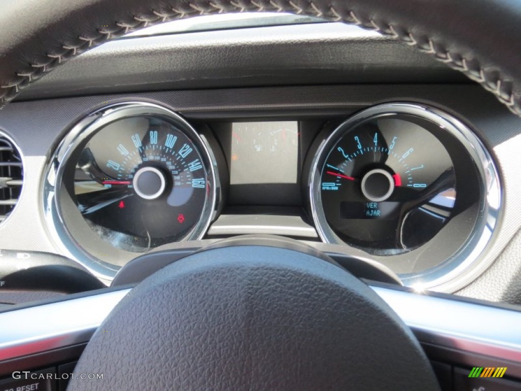 2013 Ford Mustang V6 Coupe Gauges Photo #69370963
