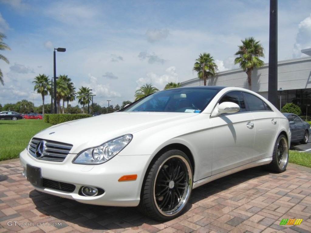 2007 CLS 550 - Arctic White / Cashmere photo #4