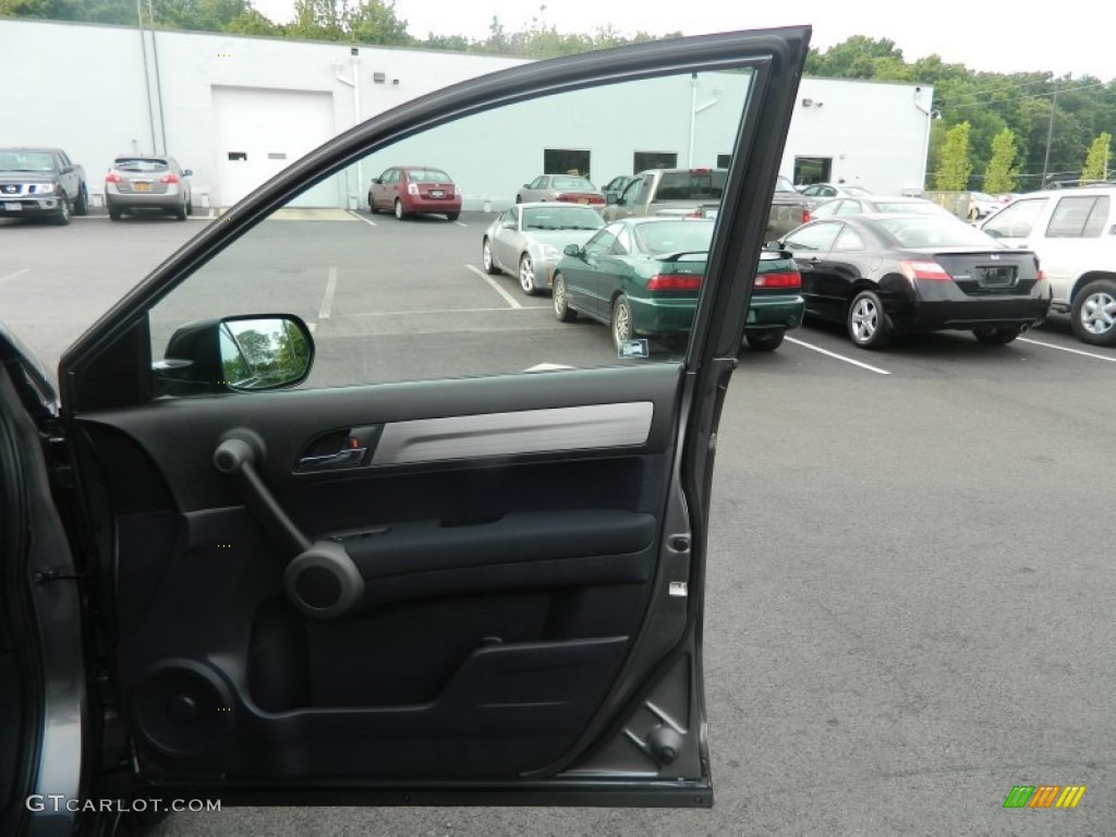 2010 CR-V LX AWD - Polished Metal Metallic / Black photo #21