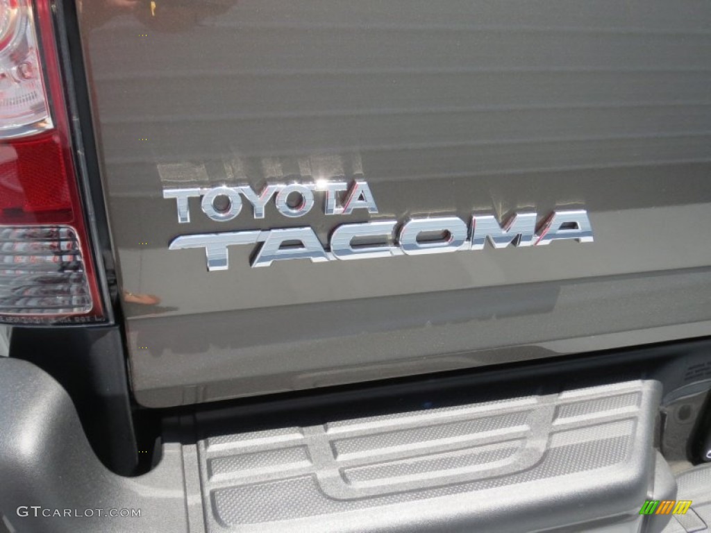 2012 Tacoma V6 TRD Sport Prerunner Double Cab - Pyrite Mica / Graphite photo #15