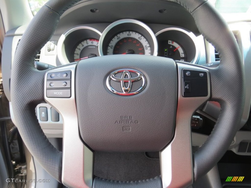 2012 Tacoma V6 TRD Sport Prerunner Double Cab - Pyrite Mica / Graphite photo #30