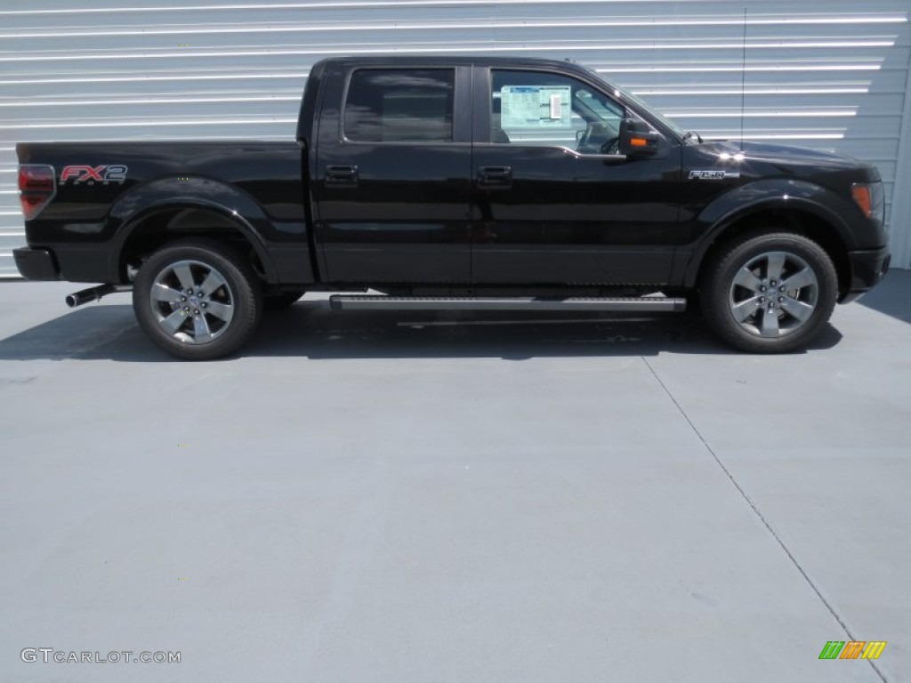 Tuxedo Black Metallic 2012 Ford F150 FX2 SuperCrew Exterior Photo #69371941