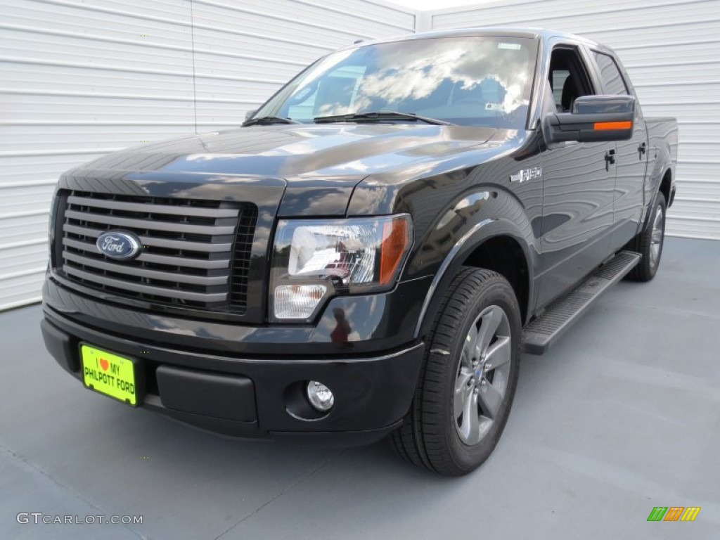 Tuxedo Black Metallic 2012 Ford F150 FX2 SuperCrew Exterior Photo #69371974