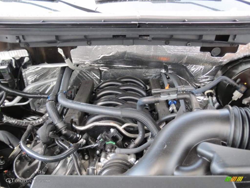 2012 Ford F150 FX2 SuperCrew 5.0 Liter Flex-Fuel DOHC 32-Valve Ti-VCT V8 Engine Photo #69372085