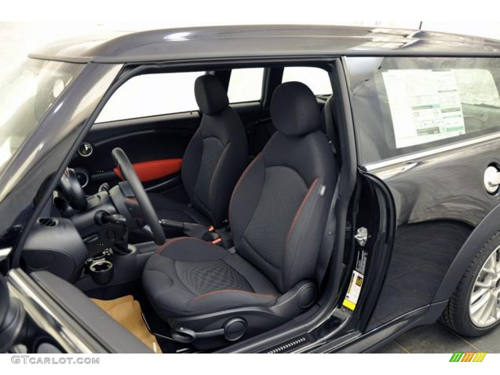 Championship Lounge Leather/Red Piping Interior 2013 Mini Cooper S Clubman Photo #69373744