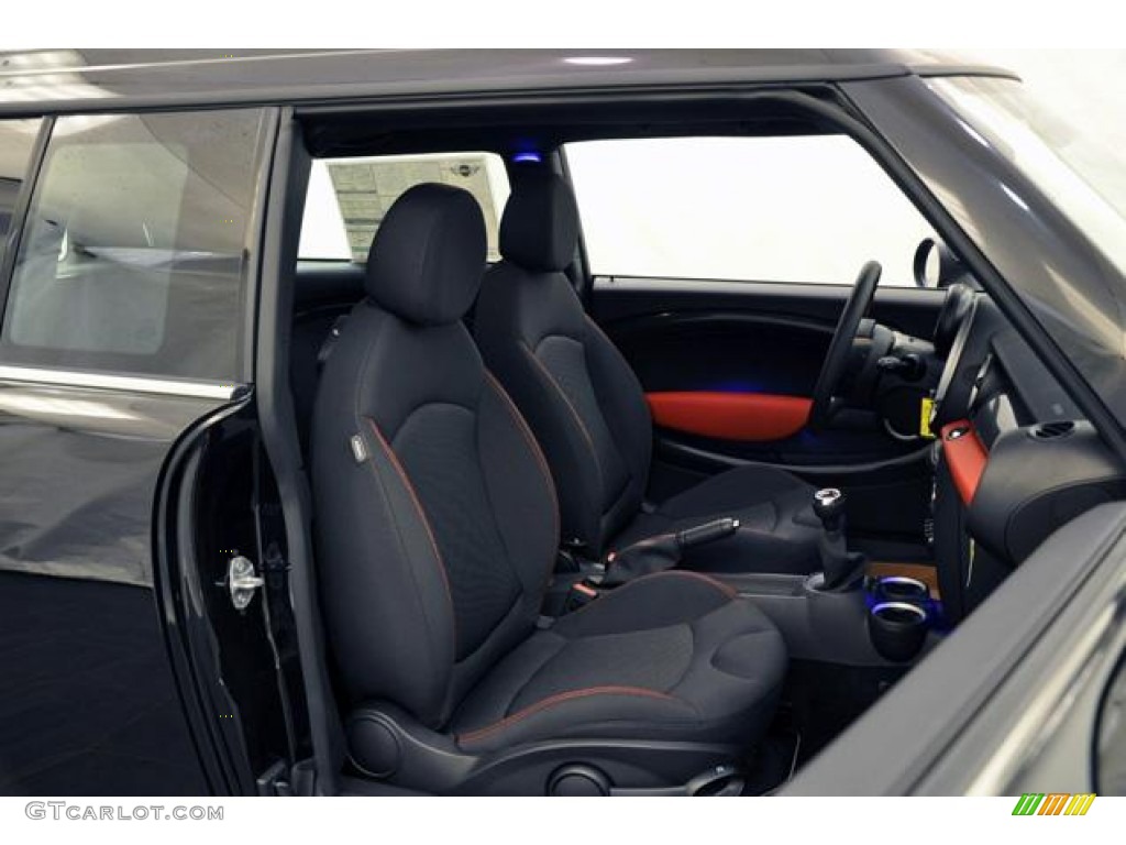 Championship Lounge Leather/Red Piping Interior 2013 Mini Cooper S Clubman Photo #69373864